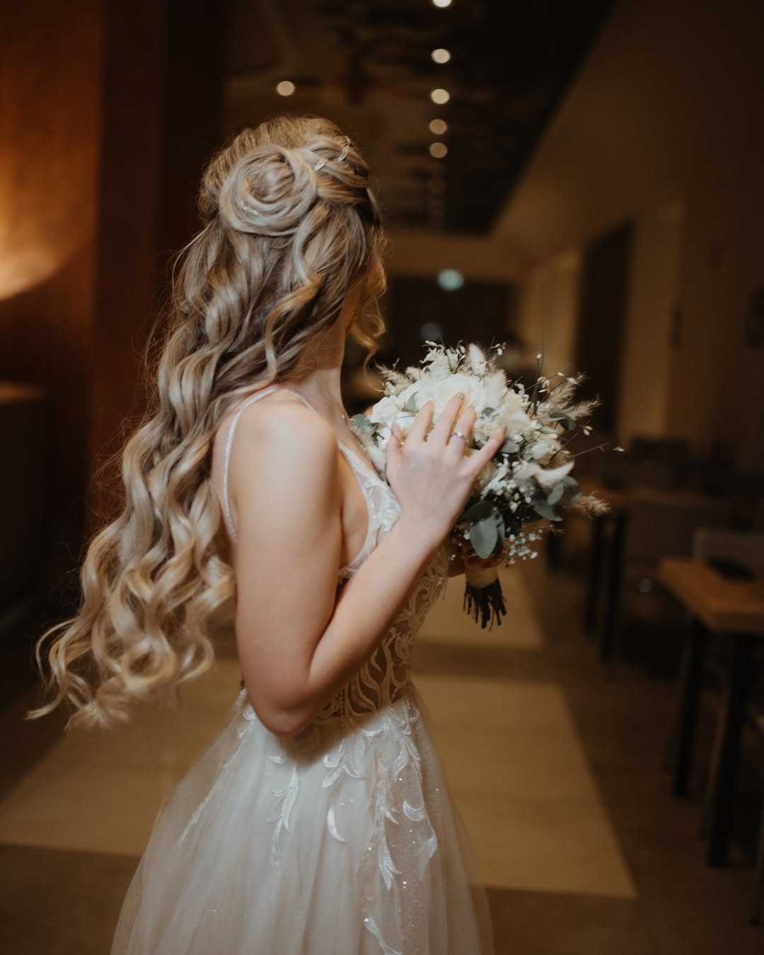 Bridal hair